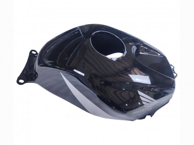 Carenado Moto Honda CBR600RR 2003-2004 - Plata Negro Brillante