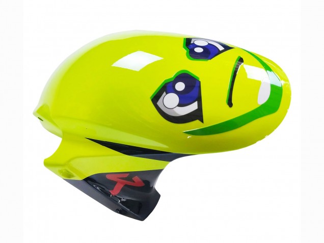Carenado Moto Honda CBR600RR 2003-2004 - Azul Neon Amarillo Negro Brillante Tiburón