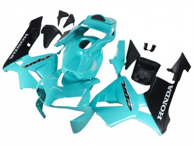 Carenado Moto Honda CBR600RR 2003-2004 - Azul Claro Negro
