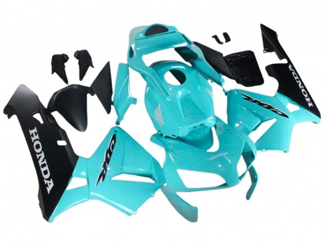 Carenado Moto Honda CBR600RR 2003-2004 - Azul Claro Negro