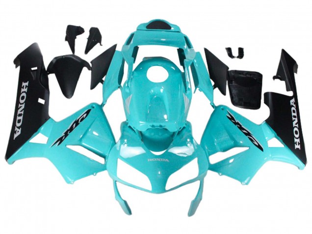 Carenado Moto Honda CBR600RR 2003-2004 - Azul Claro Negro