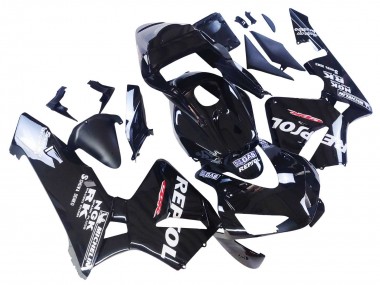 Carenado Moto Honda CBR600RR 2003-2004 - Negro Brillante Blanco Repsol