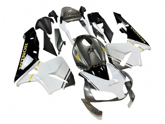 Carenado Moto Honda CBR600RR 2003-2004 - Blanco Amarillo Gris Negro