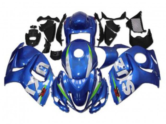 Carenado Moto Suzuki GSXR 1300 Hayabusa 2008-2020 - Azul Blanco Verde