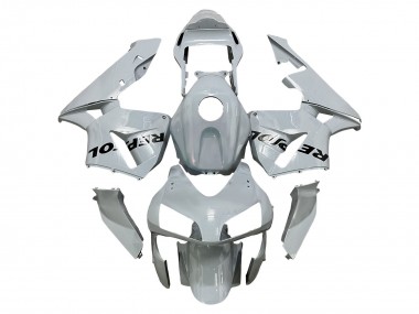 Carenado Moto Honda CBR600RR 2003-2004 - Plata Negro Repsol