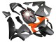 Carenado Moto Honda CBR600RR 2003-2004 - Negro Mate Naranja