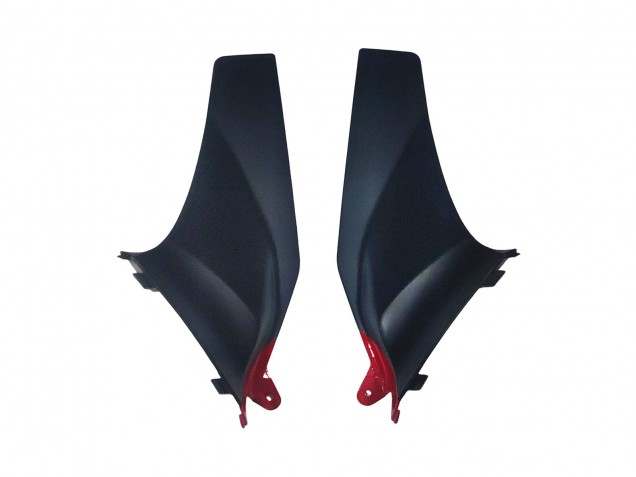 Carenado Moto Honda CBR600RR 2003-2004 - Rojo Negro Brillante Negro Mate