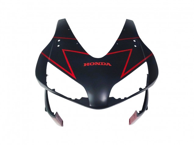 Carenado Moto Honda CBR600RR 2003-2004 - Rojo Negro Brillante Negro Mate