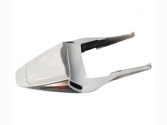 Carenado Moto Honda CBR600RR 2003-2004 - Blanco Negro Mate Carrera