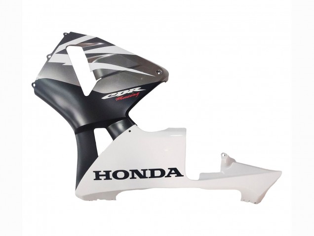 Carenado Moto Honda CBR600RR 2003-2004 - Blanco Negro Mate Carrera