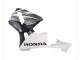 Carenado Moto Honda CBR600RR 2003-2004 - Blanco Negro Mate Carrera
