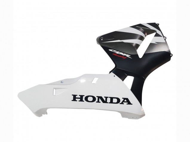 Carenado Moto Honda CBR600RR 2003-2004 - Blanco Negro Mate Carrera