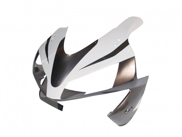 Carenado Moto Honda CBR600RR 2003-2004 - Blanco Negro Mate Carrera