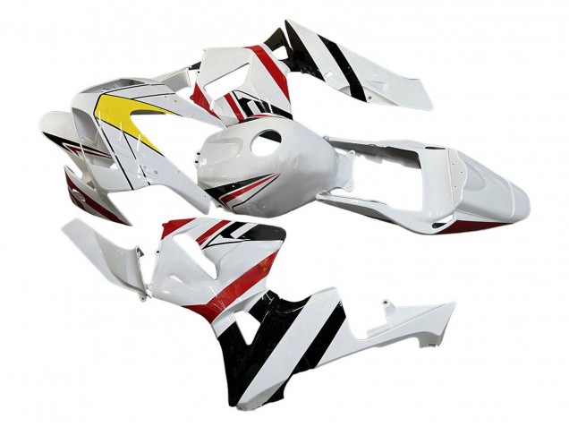 Carenado Moto Honda CBR600RR 2003-2004 - Blanco Rojo Amarillo Negro
