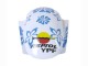 Carenado Moto Honda CBR600RR 2003-2004 - Blanco Azul Rojo Nastro Azzurro 46