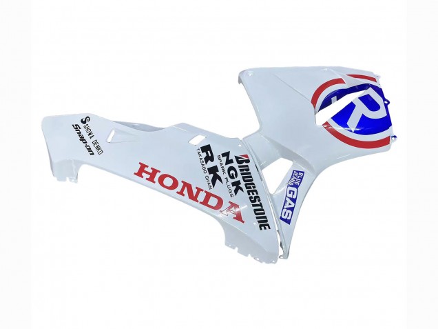 Carenado Moto Honda CBR600RR 2003-2004 - Blanco Rojo Azul
