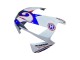 Carenado Moto Honda CBR600RR 2003-2004 - Blanco Rojo Azul