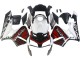 Carenado Moto Honda CBR600RR 2003-2004 - Blanco Rojo Negro Brillante Monstruo