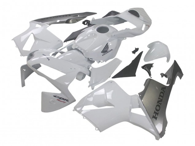 Carenados Moto Honda CBR600RR 2003-2004 - Plata Blanco