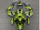 Carenado Moto Honda CBR600RR 2003-2004 - Amarillo Negro Mate
