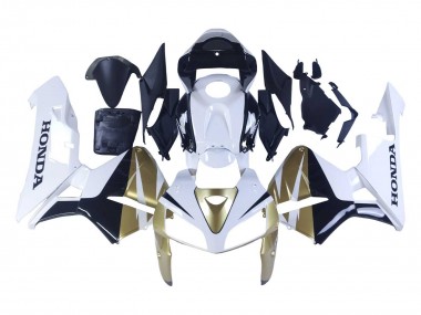 Carenado Moto Honda CBR600RR 2005-2006 - Oro Blanco Negro