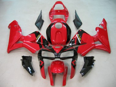 Carenados Moto Honda CBR600RR 2005-2006 - Rojo Negro