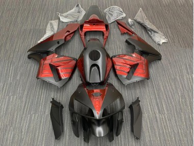 Carenado Moto Honda CBR600RR 2005-2006 - Negro Rojo