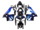 Carenados Moto Honda CBR600RR 2005-2006 - Negro Brillante Azul Llama