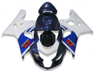 Carenado Moto Suzuki GSXR 600/750 2004-2005 - Blanco Azul Negro Rojo