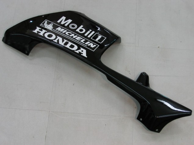 Carenado Moto Honda CBR600RR 2005-2006 - Negro Brillante Blanco West