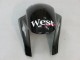 Carenado Moto Honda CBR600RR 2005-2006 - Negro Brillante Blanco West