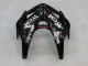 Carenado Moto Honda CBR600RR 2005-2006 - Negro Brillante Blanco West
