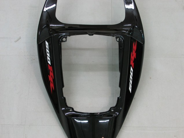 Carenado Moto Honda CBR600RR 2005-2006 - Negro Brillante Blanco West