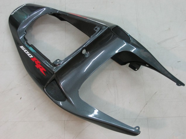 Carenado Moto Honda CBR600RR 2005-2006 - Negro Blanco Carrera