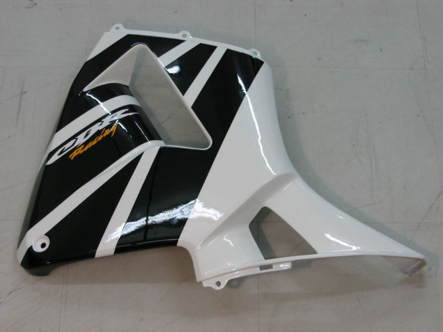 Carenado Moto Honda CBR600RR 2005-2006 - Negro Blanco Carrera