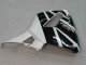 Carenado Moto Honda CBR600RR 2005-2006 - Negro Blanco Carrera