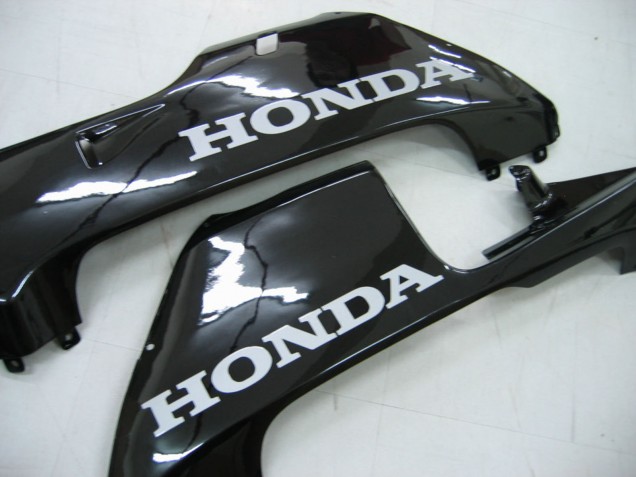 Carenado Moto Honda CBR600RR 2005-2006 - Negro Brillante Gris Llama