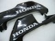 Carenado Moto Honda CBR600RR 2005-2006 - Negro Brillante Gris Llama