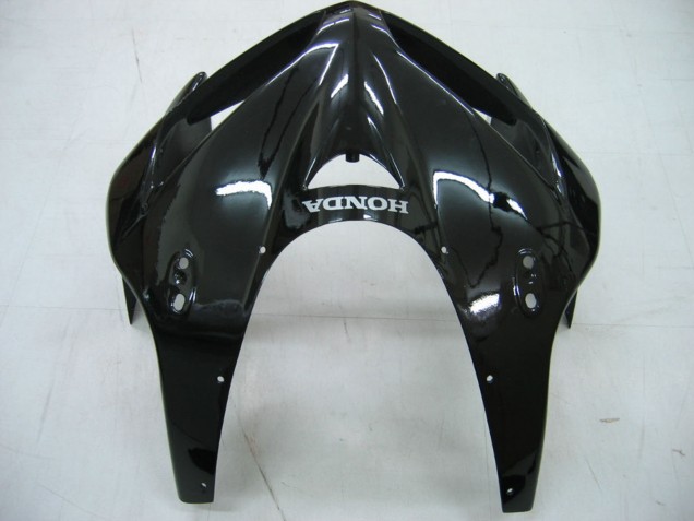 Carenado Moto Honda CBR600RR 2005-2006 - Negro Brillante Gris Llama