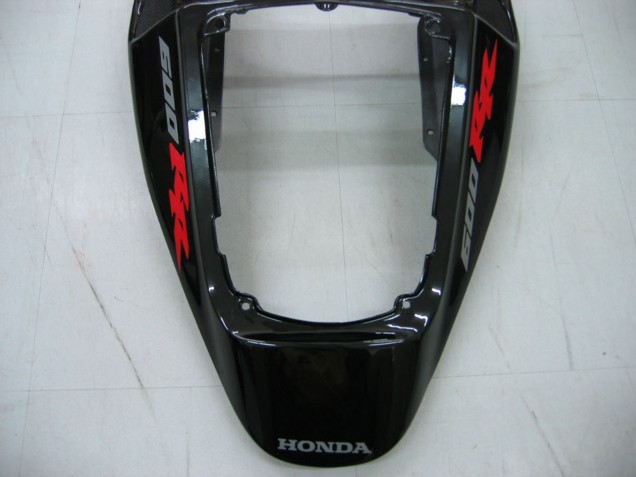 Carenado Moto Honda CBR600RR 2005-2006 - Negro Brillante Gris Llama