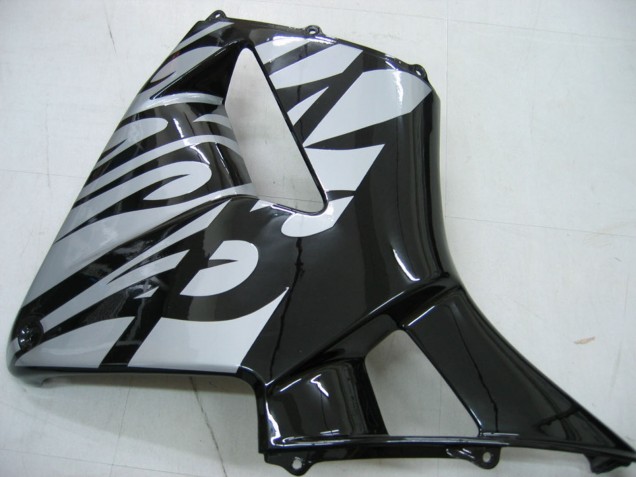 Carenado Moto Honda CBR600RR 2005-2006 - Negro Brillante Gris Llama