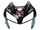Carenado Moto Honda CBR600RR 2005-2006 - Azul Claro Negro 35
