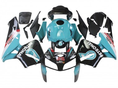Carenado Moto Honda CBR600RR 2005-2006 - Azul Claro Negro 35