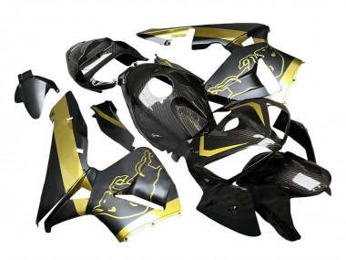 Carenado Moto Honda CBR600RR 2005-2006 - Negro Oro FibraCarbono