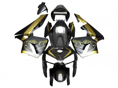 Carenado Moto Honda CBR600RR 2005-2006 - Negro Oro FibraCarbono