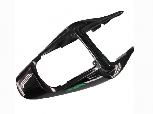 Carenado Moto Honda CBR600RR 2005-2006 - Negro Brillante Verde Llama