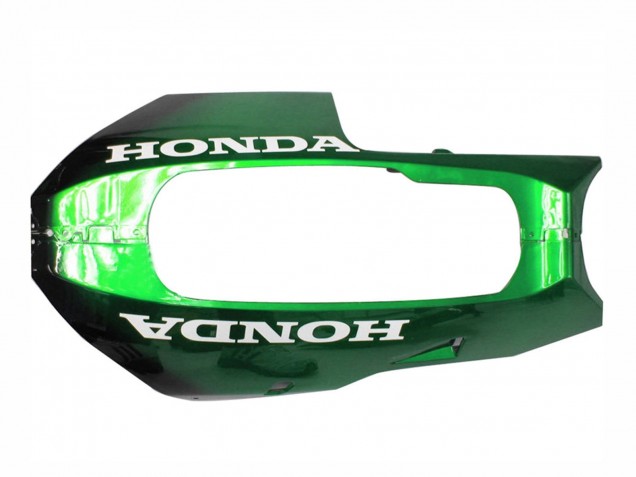 Carenado Moto Honda CBR600RR 2005-2006 - Negro Brillante Verde Llama