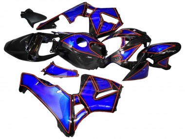 Carenado Moto Honda CBR600RR 2005-2006 - Azul Negro Rojo Línea