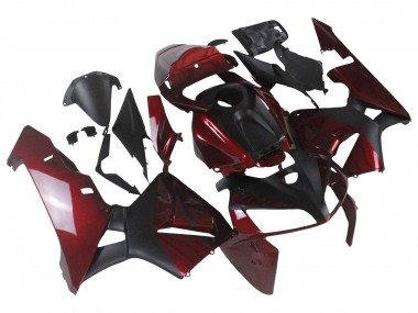 Carenado Moto Honda CBR600RR 2005-2006 - Rojo Negro