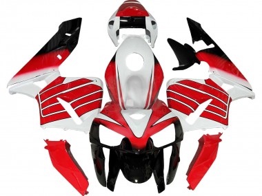 Carenados Moto Honda CBR600RR 2005-2006 - Rojo Blanco Negro